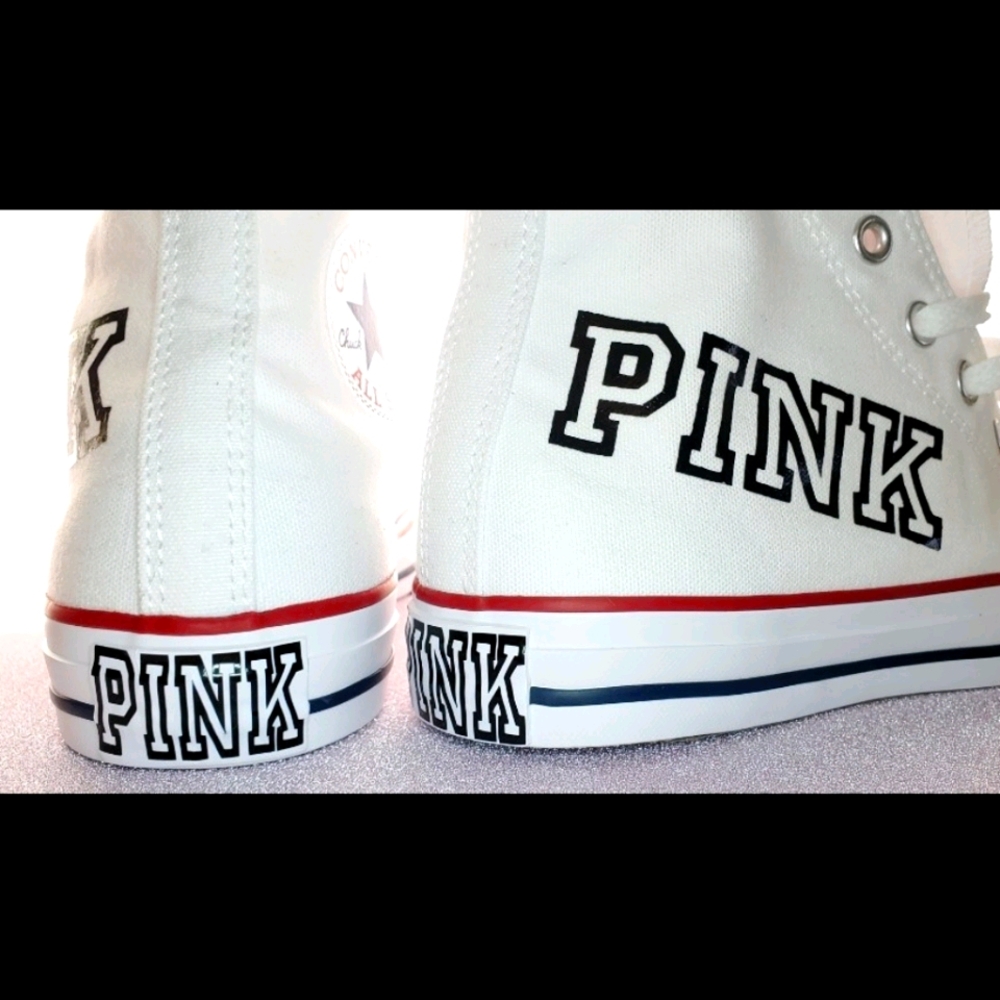 CUSTOM Pink Chuck Taylor Converse